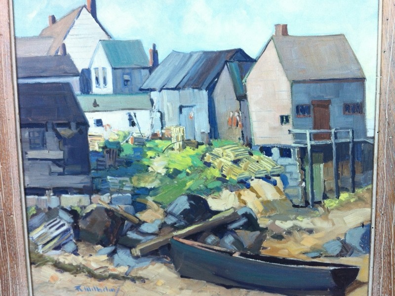 Roy Wilhelm Oil on Canvas